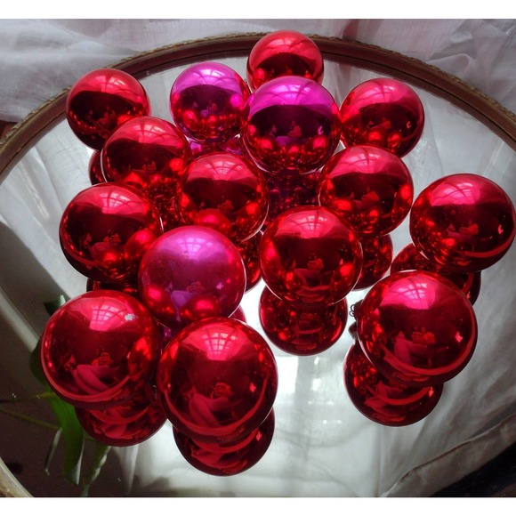 Vintage Shiney Brite Glass Tree Ornaments - Picture 5 of 5